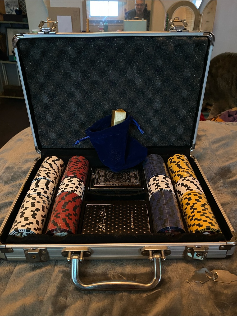 Poker Chip Set NEVER USED